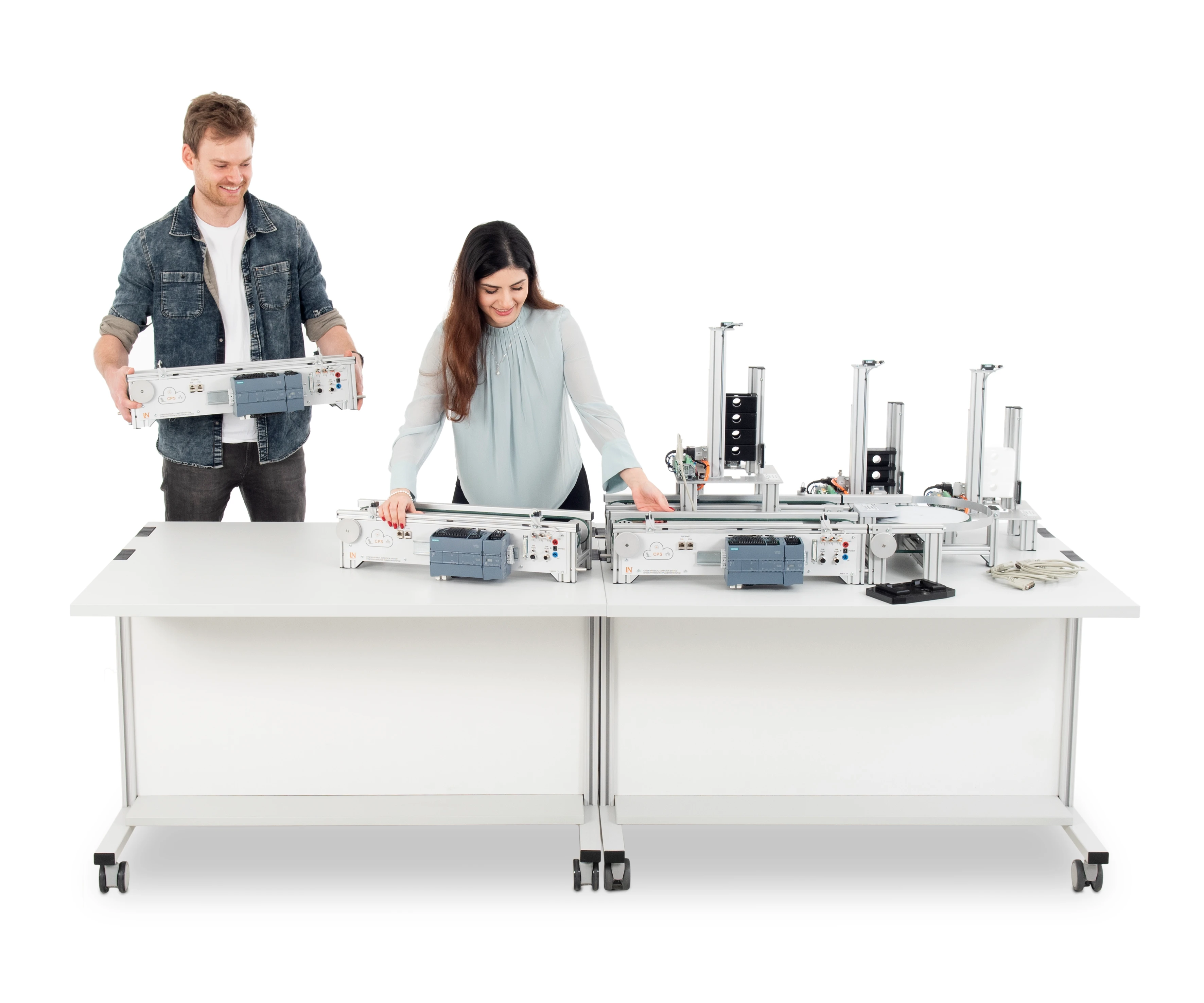 Intelligentes Transportsystem: SPS-Steuerung und Vernetzung praxisnah lernen